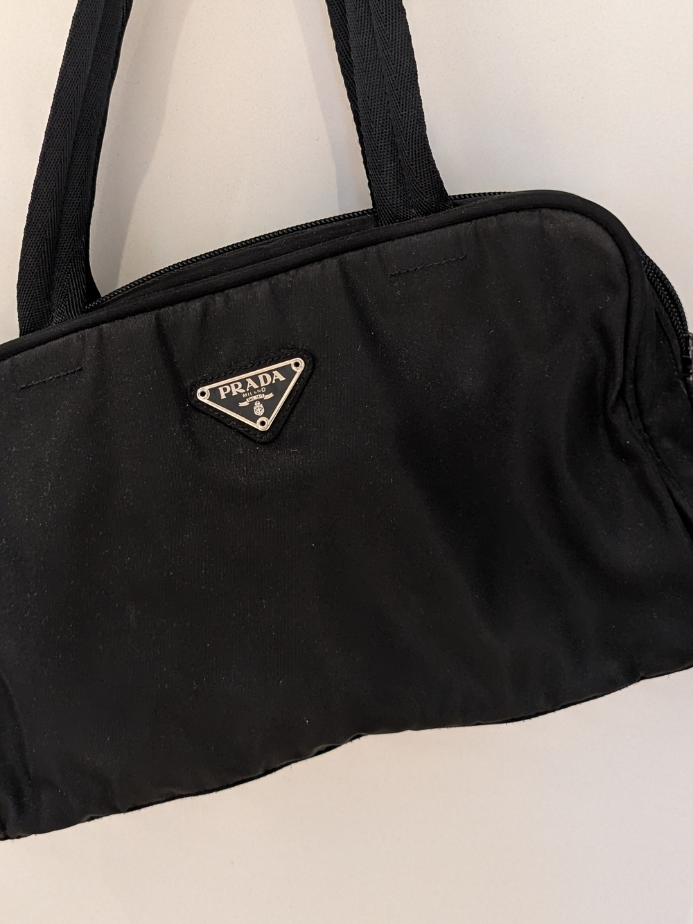 Vintage Prada Nylon Tessuto Bowler Bag - Picture 3 of 11